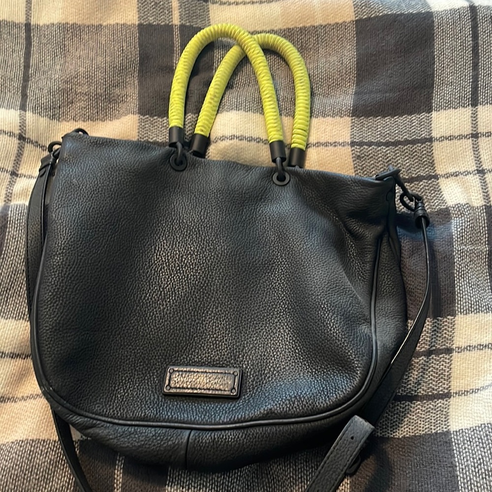 Marc Jacobs Black Leather Bag